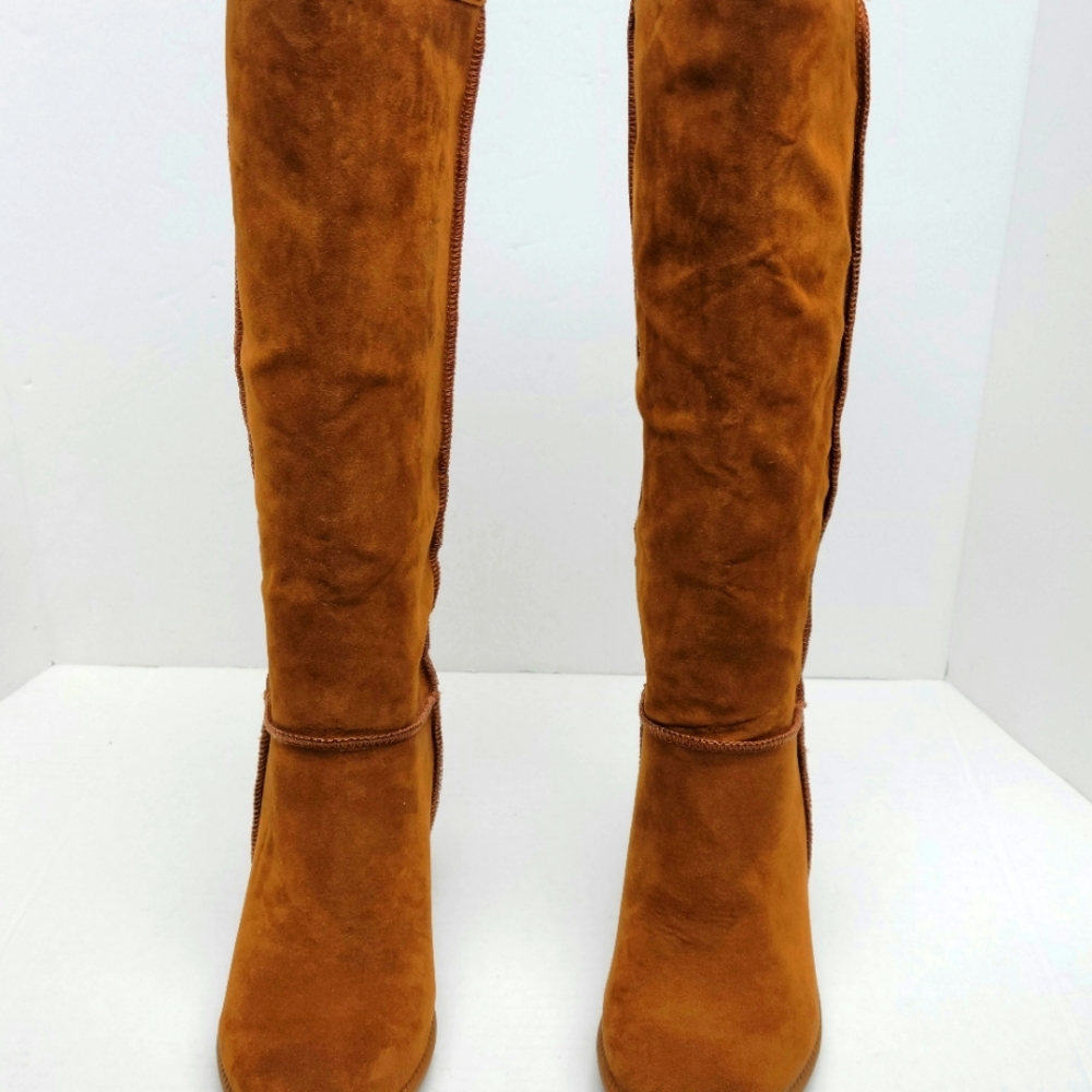 Knee Wedge Boots